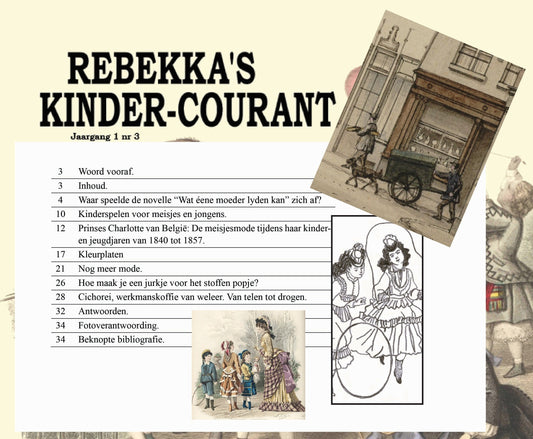Derde editie 'Rebekka's Kinder-Courant' klaar!