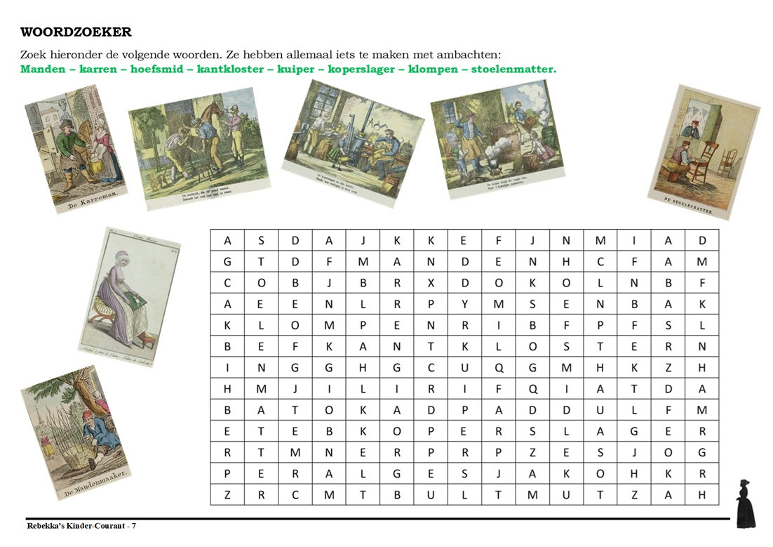 E-pakket "Rebekka's Gazette"